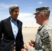 US Senator John F. Kerry visits Afghanistan