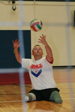 Marine athletes scrimmage Colorado community leaders