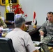 Key leader engagement at Camp Ur