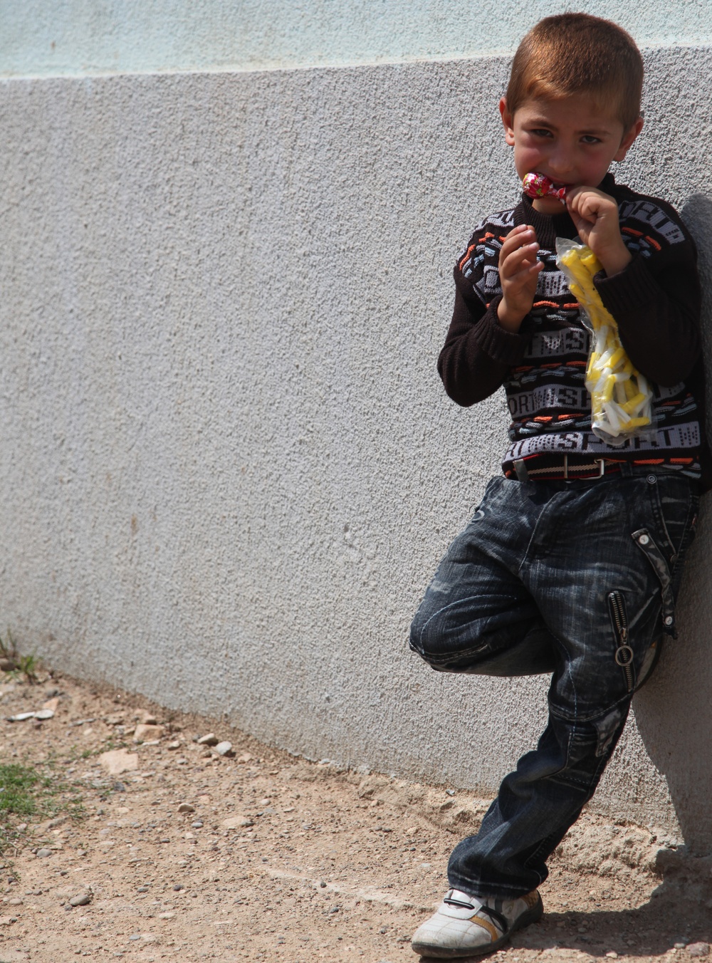Supplies delivered in Al Koosh