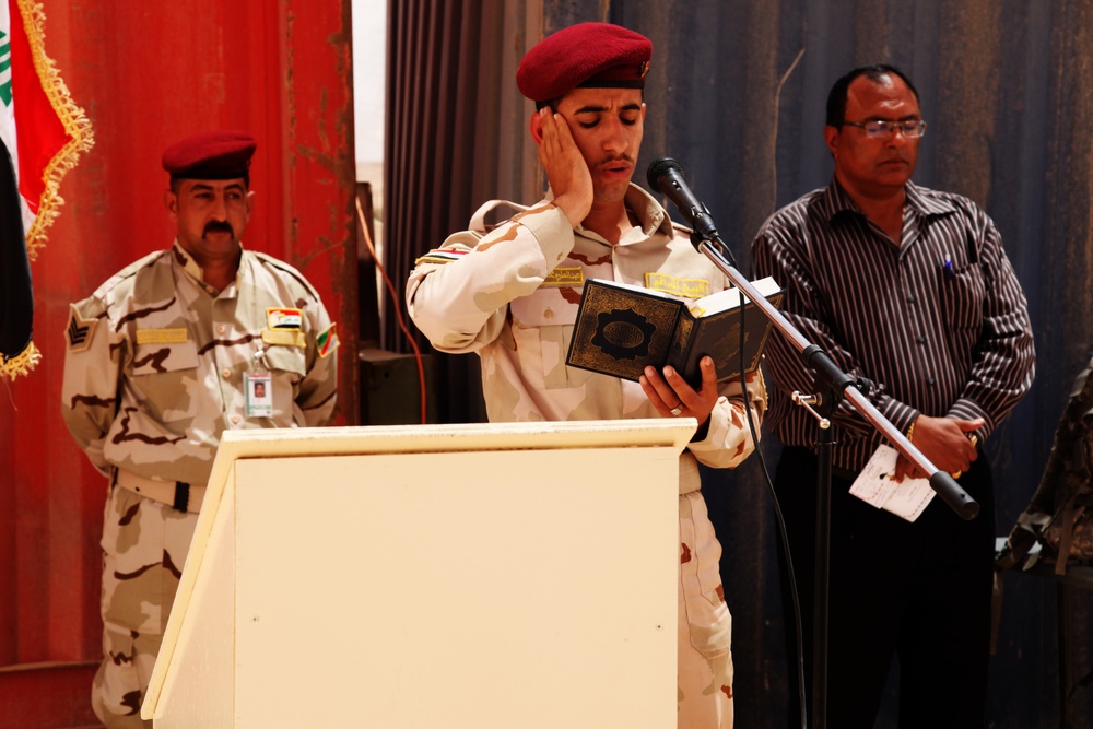 Graduation at Al Asad Air Force Base