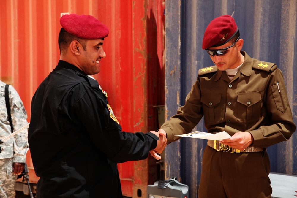 Graduation at Al Asad Air Force Base