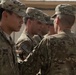 Combat patch ceremony held at Kandahar Airfield