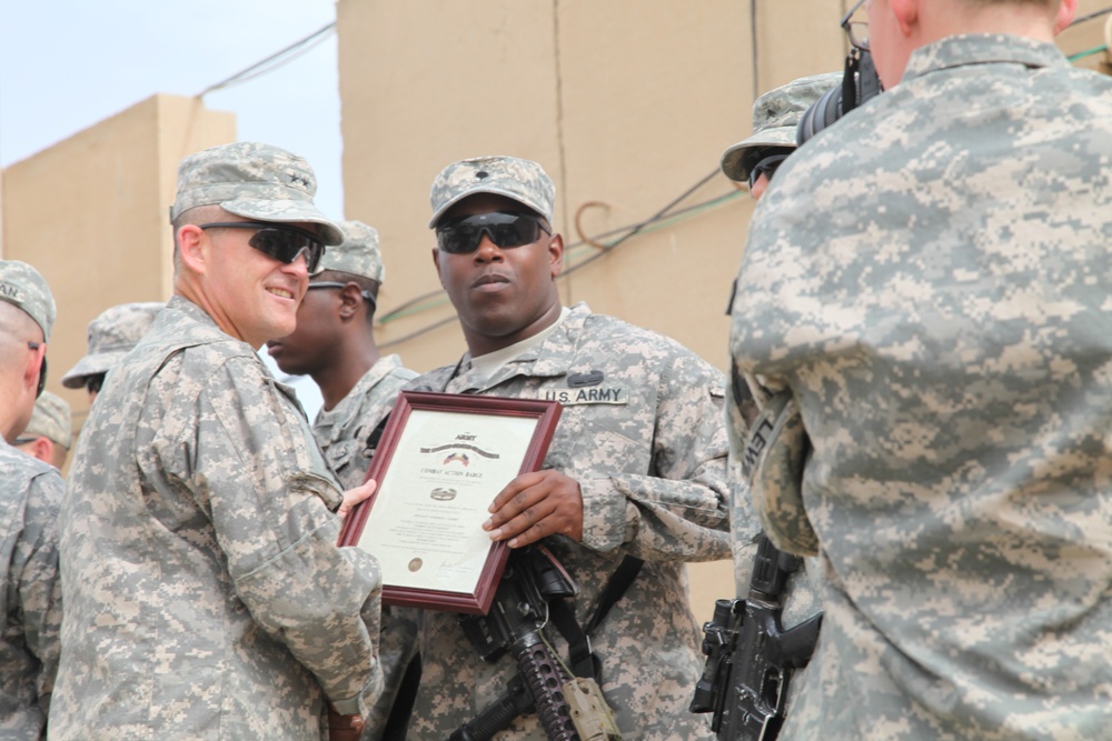 Greywolf command conference at COB Adder