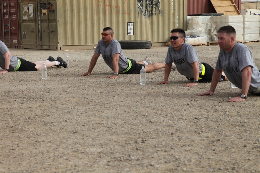 Greywolf command conference at COB Adder