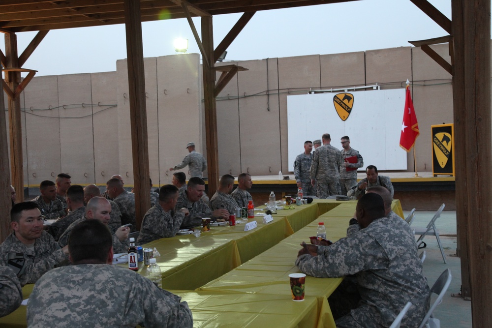 Greywolf command conference at COB Adder