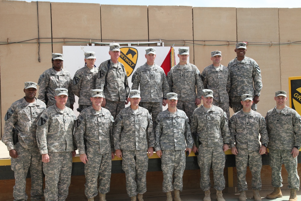 Greywolf command conference at COB Adder