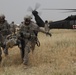 Medical evacuation training at COS Warrior