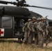 Medical evacuation training at COS Warrior