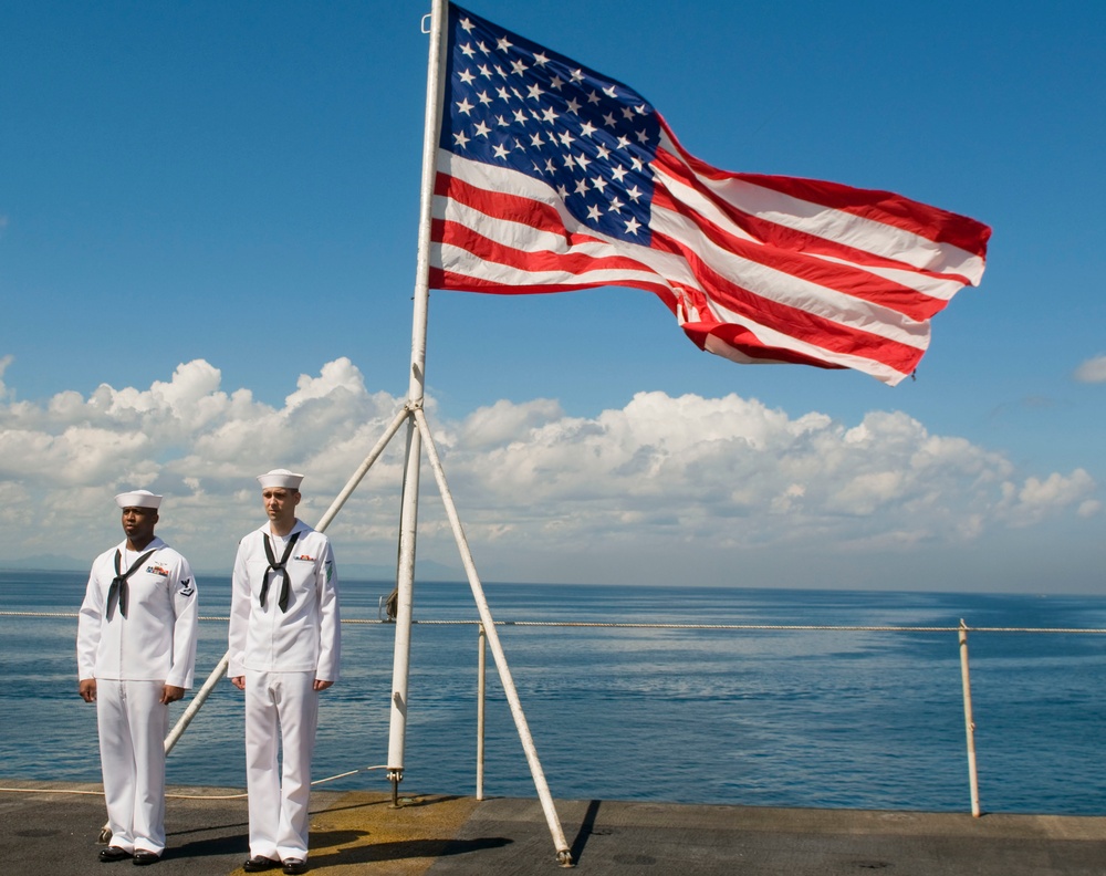 USS Carl Vinson Action