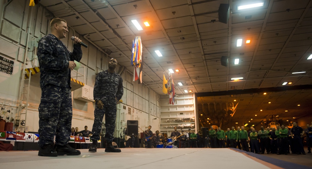 USS Carl Vinson's  Asian Pacific Heritage month celebration