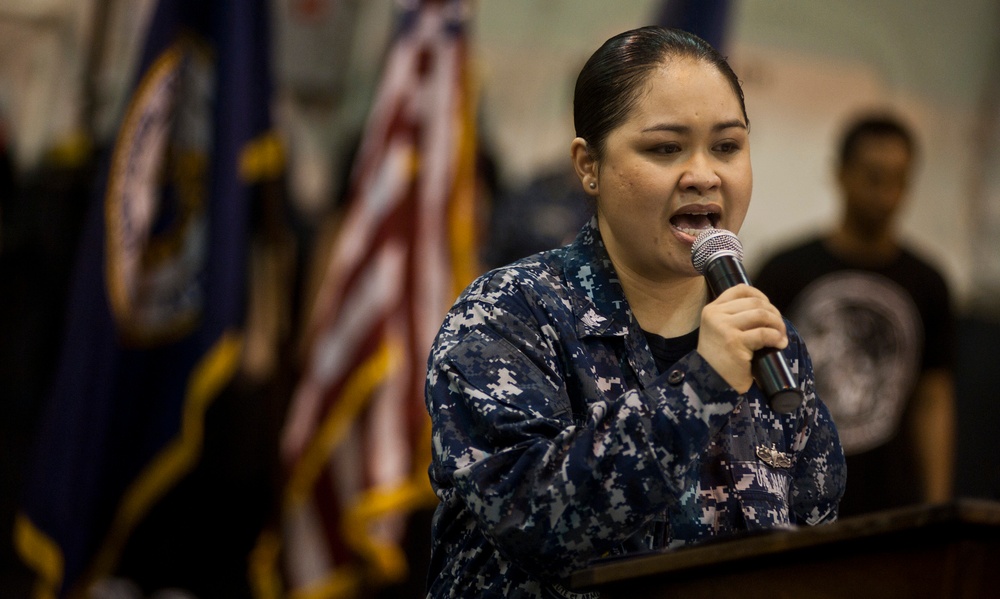 USS Carl Vinson's  Asian Pacific Heritage month celebration