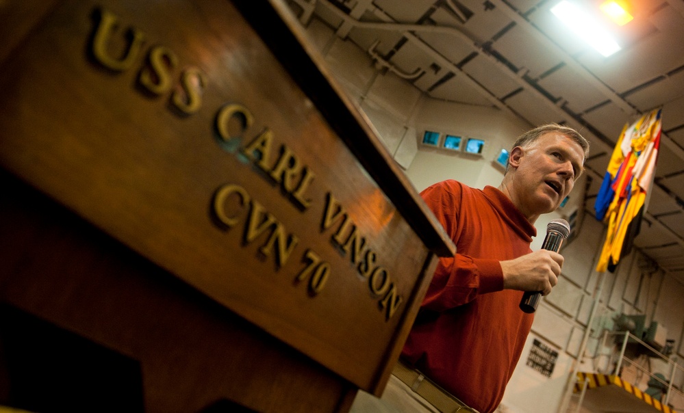 USS Carl Vinson's  Asian Pacific Heritage month celebration