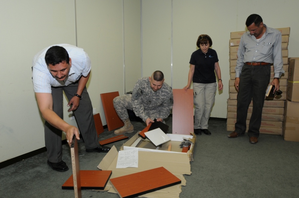 Iraqi employees receives new laptops from US: $30K equipment set up Basrah International Airport computer lab
