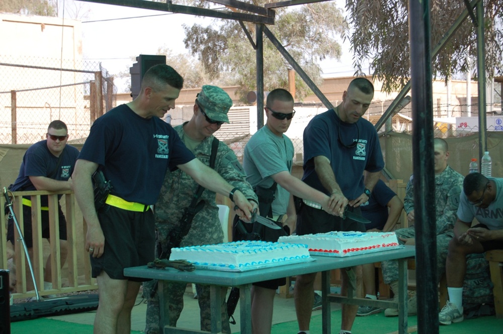 ‘Vanguard’ Battalion soldiers celebrate 150th anniversary of the unit’s formation with an organizational day, ‘last round’ ceremony