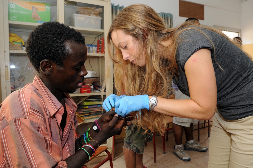 Military medics extend care beyond base perimeter into heart of Djibouti