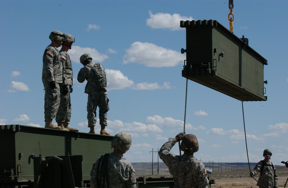 Wyo. Guard trains at Fontenelle reservoir