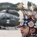 Lakota helicopter celebration at Crazy Horse Memorial