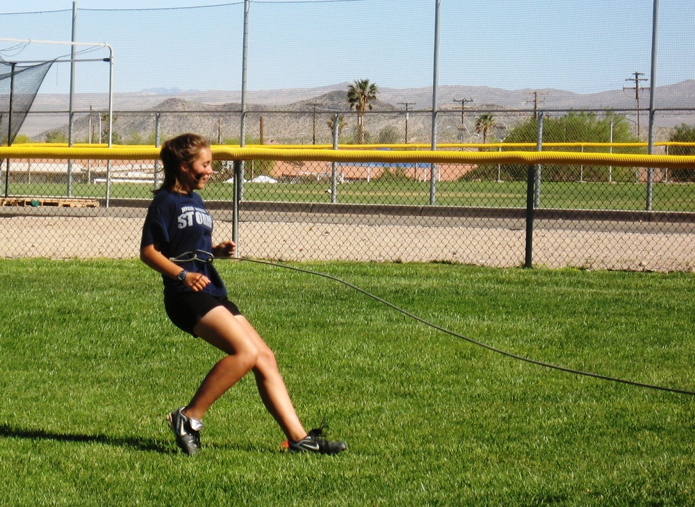 Fort Irwin athletes take softball to a new level