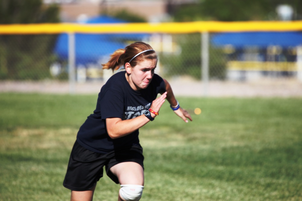 Fort Irwin athletes take softball to a new level