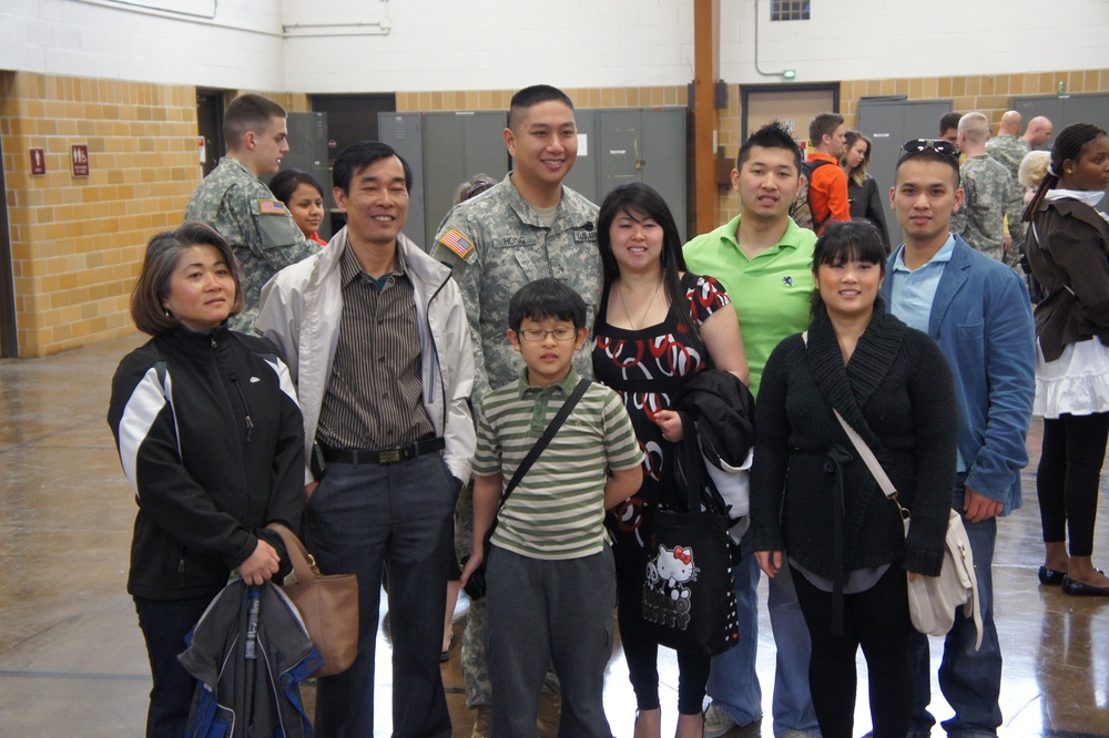 Charlie Battery 1st Battalion 125th Field Artillery, 1st Brigade Combat Team, 34th ID Departure Ceremony