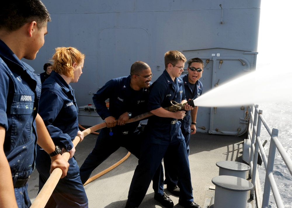 USS Leyte Gulf action