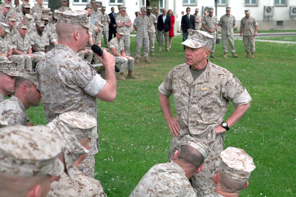 Q&amp;A with US Marine Corps General James F. Amos, Commandant of the Marine Corps