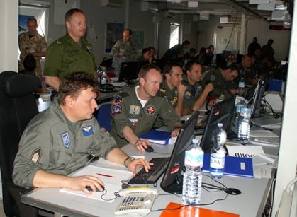Tanker planners work diverse refueling operation with NATO partners