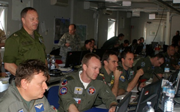 Tanker planners work diverse refueling operation with NATO partners