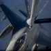 KC-135 Refuels F-16 Fighting Falcon