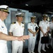 USS Blue Ridge meets with Japanese officers