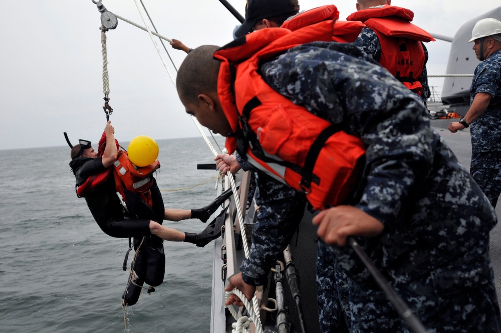 Japanese media visits sailors
