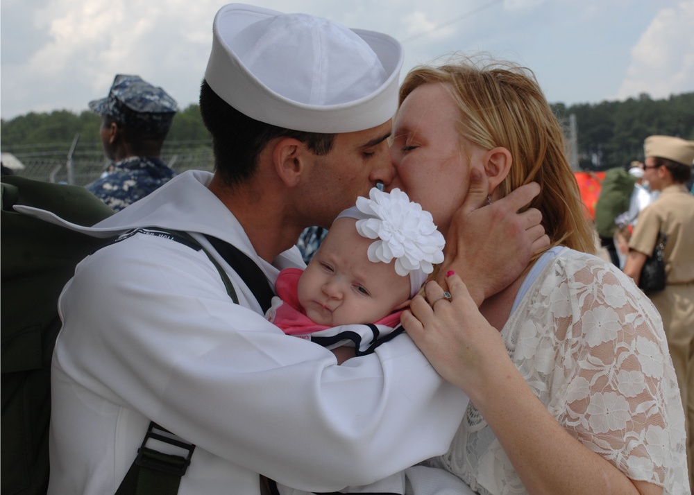 USS Carter Hall returns home