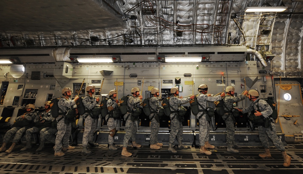 820th Airborne RED HORSE receive Drop Zone certification training