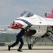 Thunderbirds arrive on Joint Base Andrews