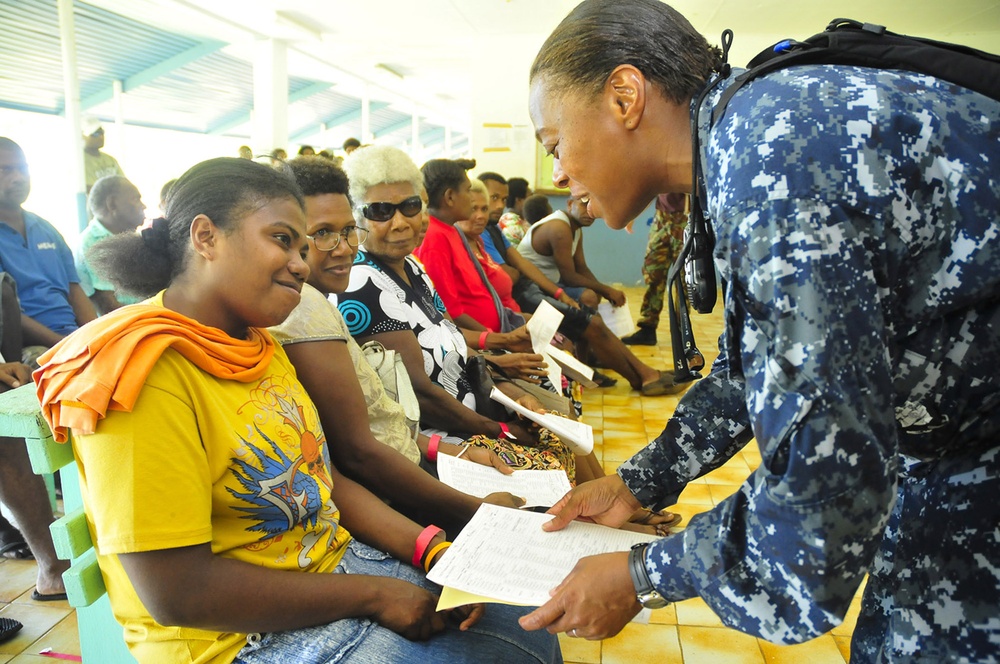 Sister of Waycross, Ga. Resident Participates in Humanitarian Mission In South Pacific