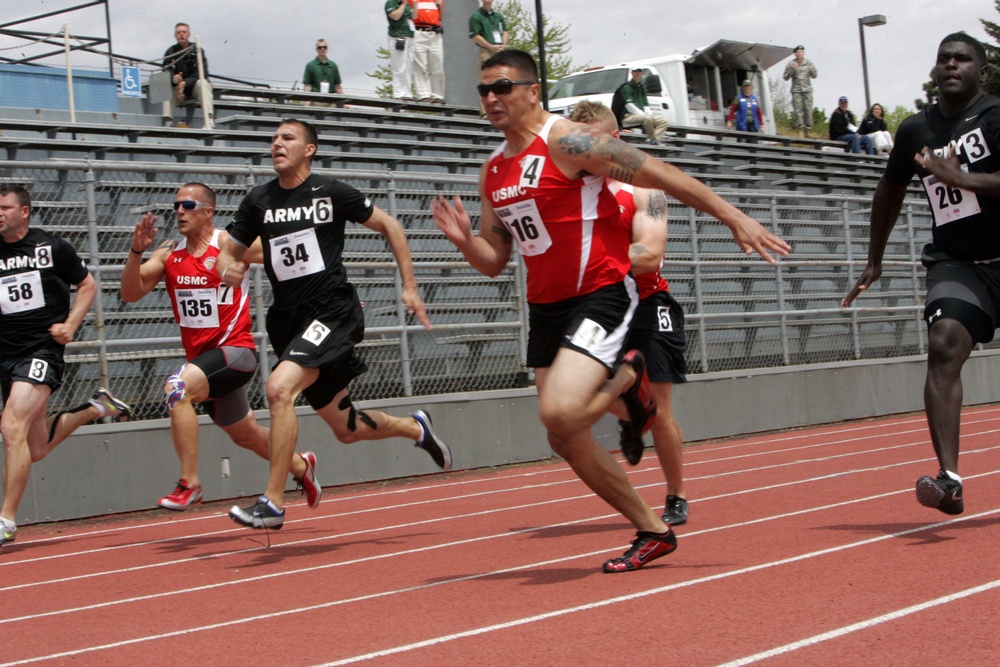 Marines dominate in 2011 Warrior Games track and field