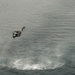 Navy helicopter deploys mine countermeasures in training