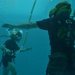 Sailors dive in Thailand