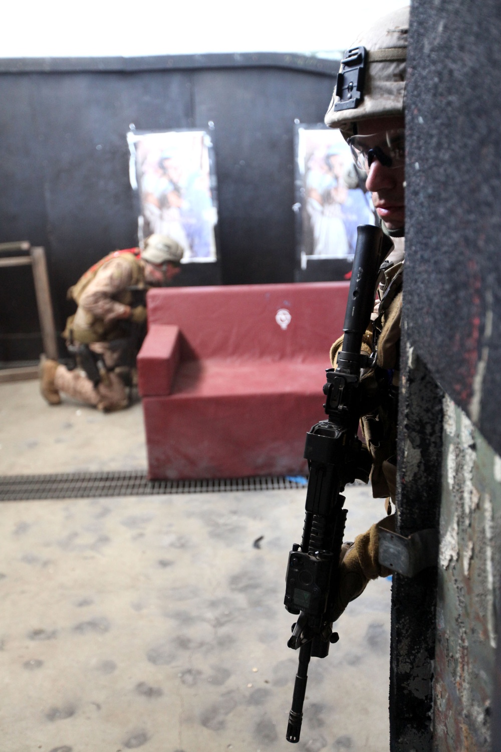 Marines conduct close quarters training