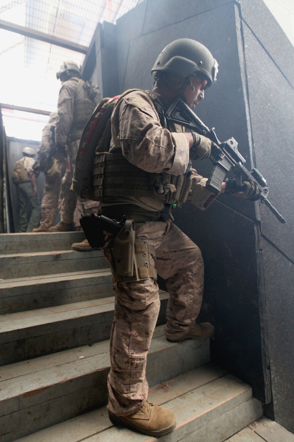 Marines conduct close quarter training