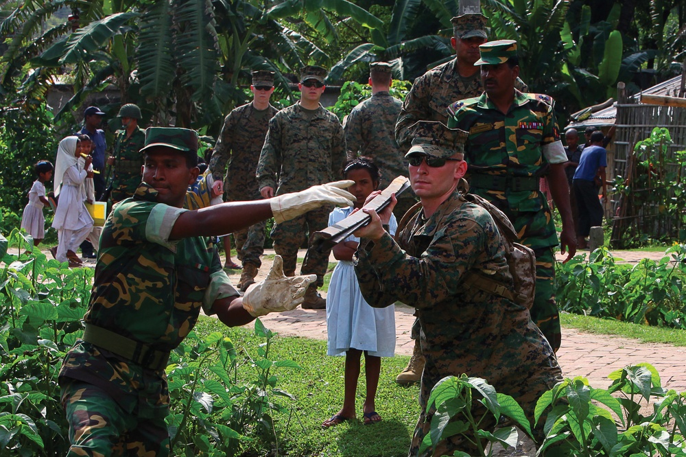 Government of Bangladesh, US commemorate operation