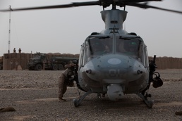 Pendleton helicopter squadrons transfer authority in Afghanistan
