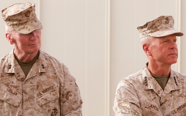 Commandant of the Marine Corps visits Marines in Afghanistan