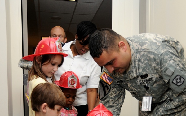 National Guard Counterdrug encouraged children to be tobacco-free during “Bring your Child to Work Day” at the Pentagon