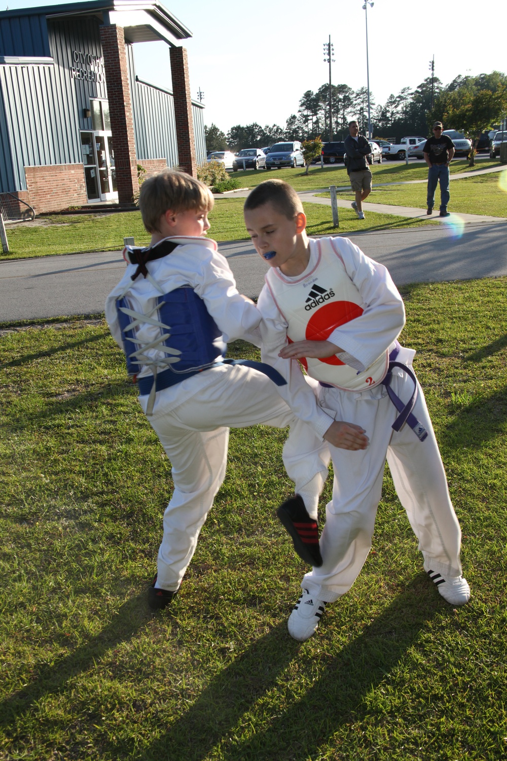 Marine children learn life lessons from martial arts