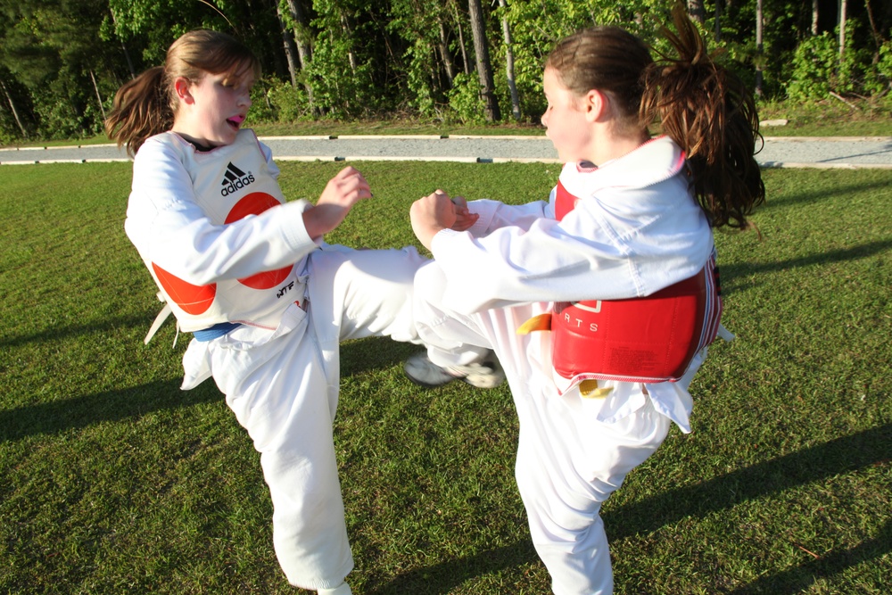 Marine children learn life lessons from martial arts