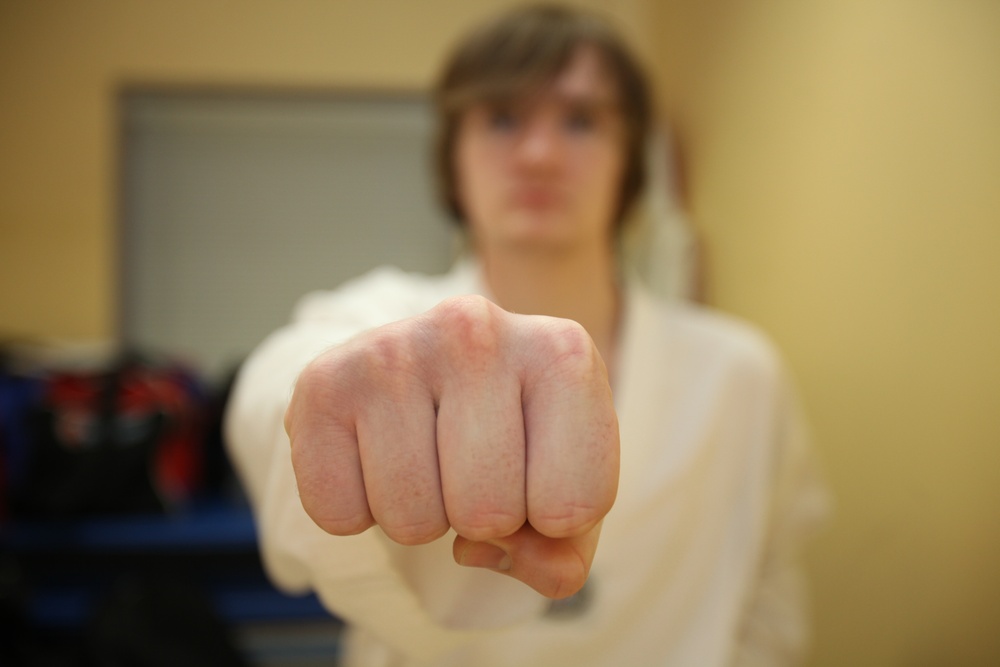Marine children learn life lessons from martial arts