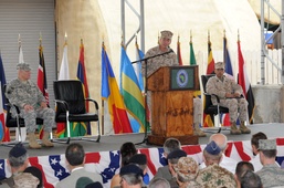 Rear Adm. Michael Franken assumes command of CJTF-HOA