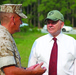 Secretary of Defense tours depot: Honorable Mr. Robert M. Gates observes recruit training